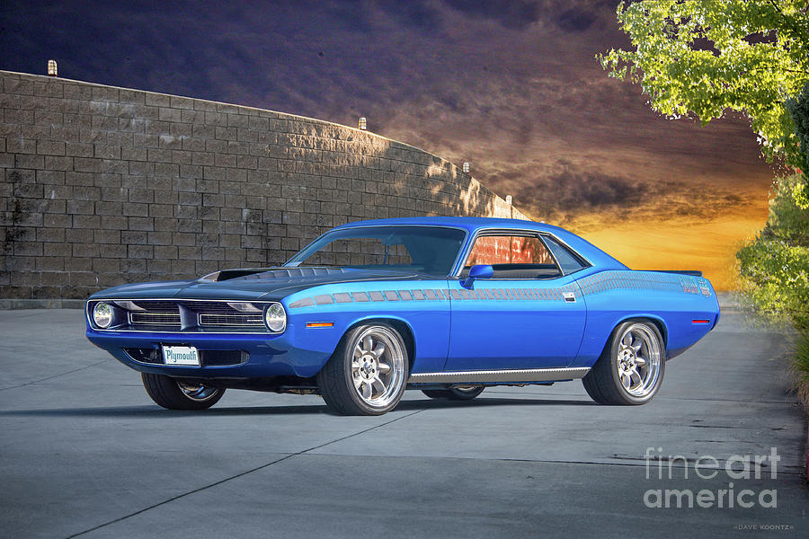 1970 Plymouth Barracuda I Photograph by Dave Koontz