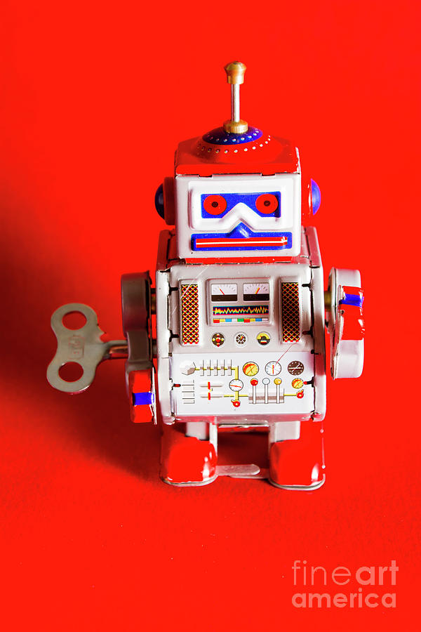 1970s Wind Up Dancing Robot Photograph by Jorgo Photography