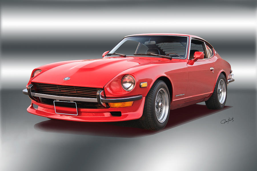 1971 Datsun 240Z VS3 Photograph by Dave Koontz - Fine Art America