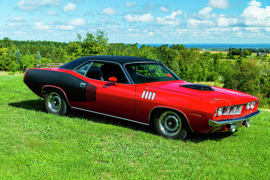 Car Photograph - 1971 Plymouth by Performance Image