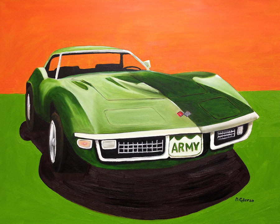 1971Stingray-Army Painting by Dean Glorso