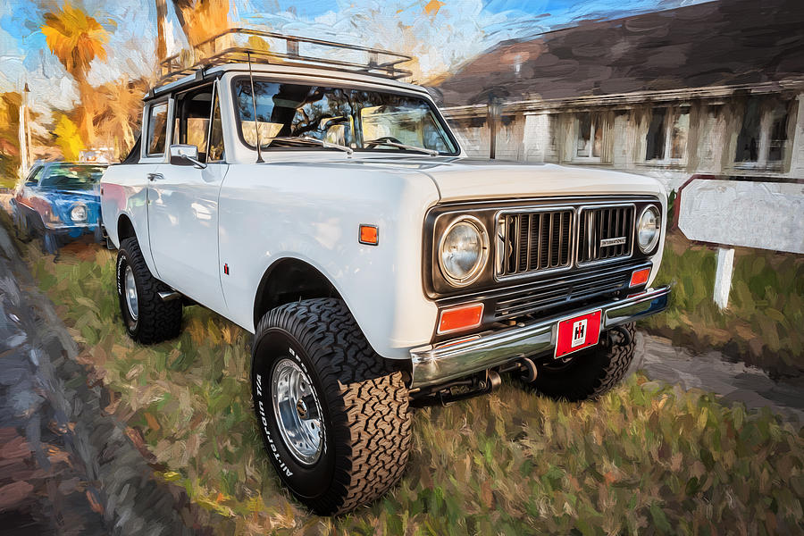1973 International Scout II Painted  Photograph by Rich Franco