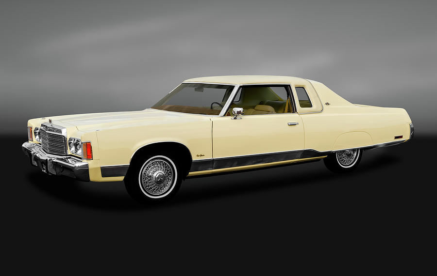 1974 Chrysler New Yorker  -  1974chrysny2drdhtpsedgry170856 Photograph by Frank J Benz