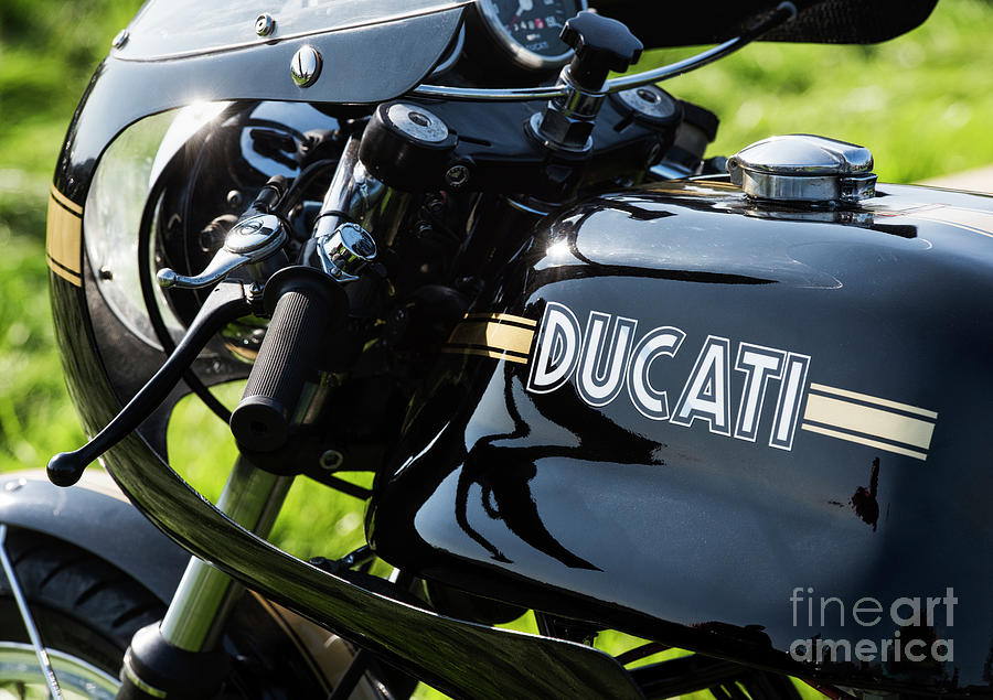 1974 Ducati 750 Sport Motorcycle Photograph by Tim Gainey