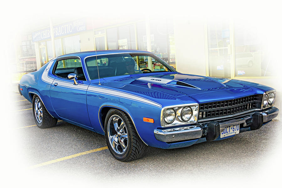 1974 Plymouth Roadrunner - Vignette Photograph by Steve Harrington