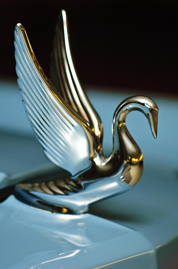 1976 Lincoln Hood Ornament 2 Photograph by Jill Reger