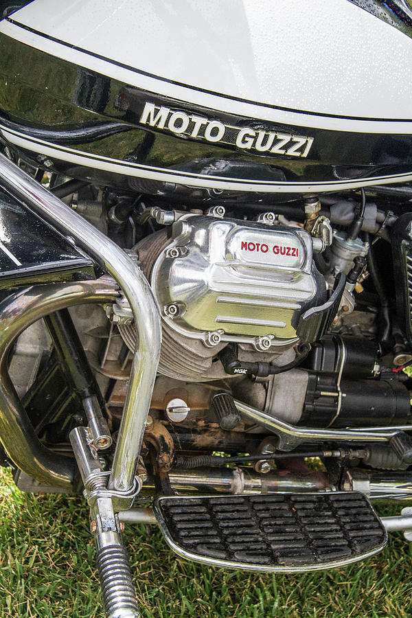 1976 Moto Guzzi V1000 Convert Photograph by Roger Mullenhour