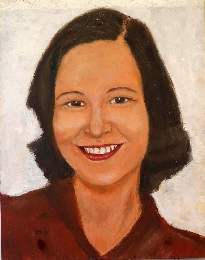1980 Portrait Painting by Deborah D Russo