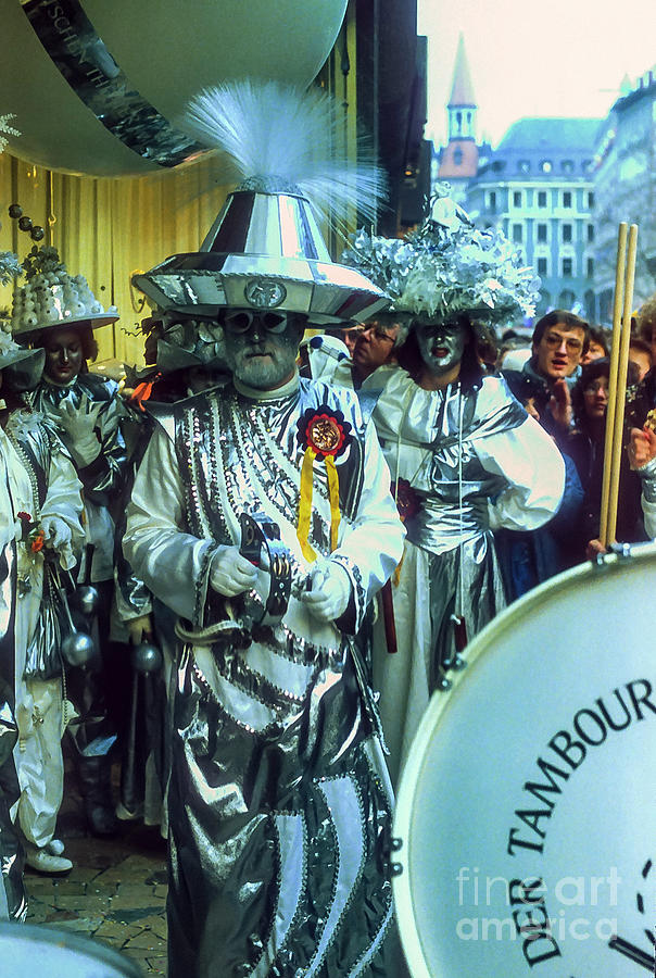 1984 Fasching in Munich Photograph by Bob Phillips