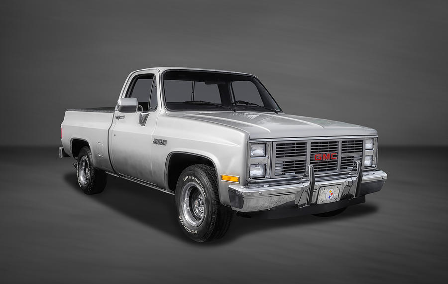 1986 GMC Sierra Classic 1500 Series Pickup Truck-2. is a photograph by Fran...