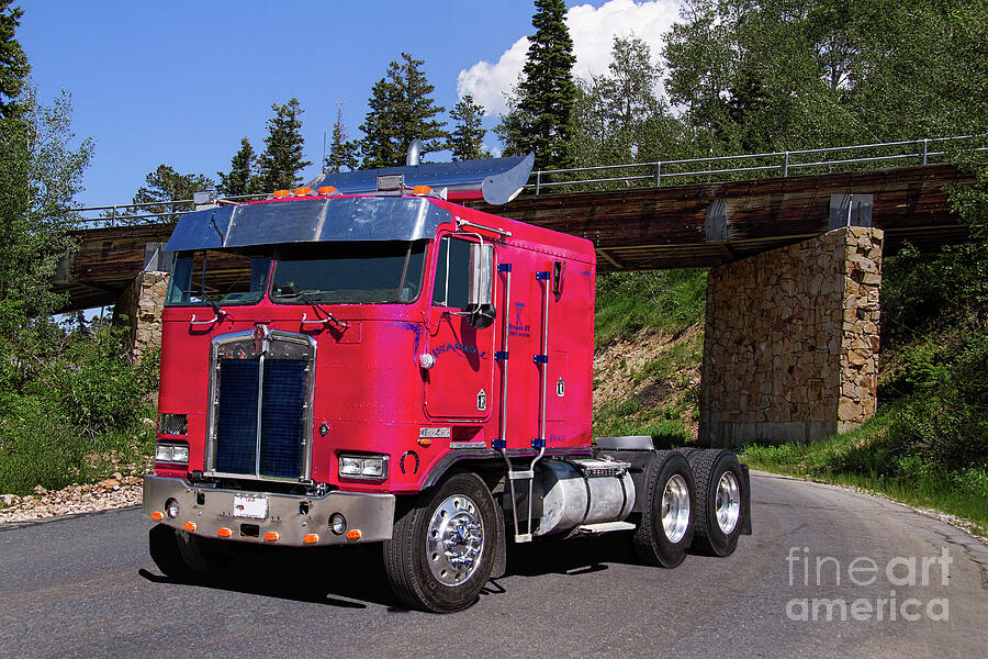 1987 Kenworth K100 Semi Truck Photograph by Nick Gray | Pixels