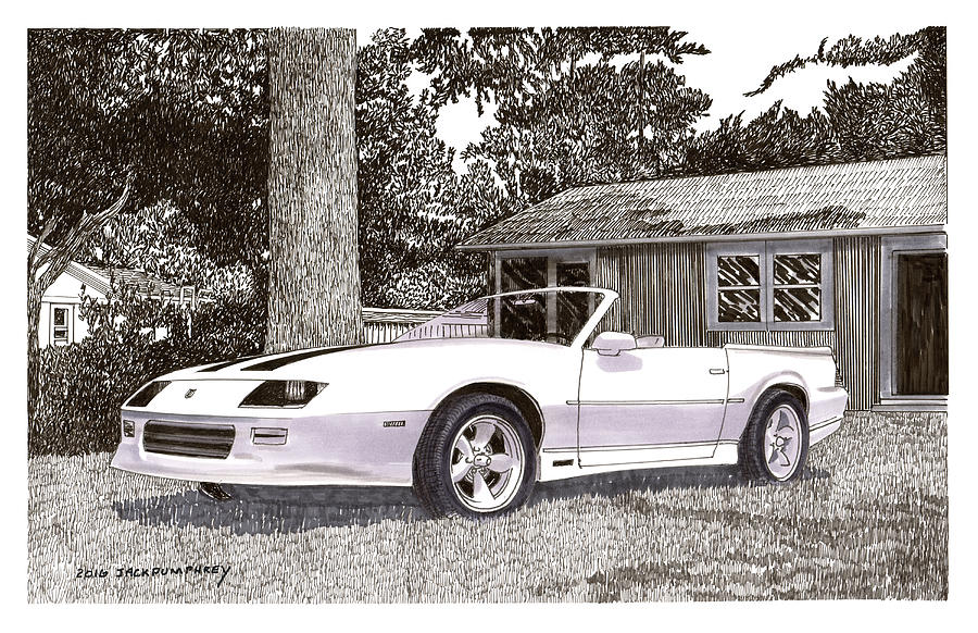 1989 Camaro R S Convertible Painting