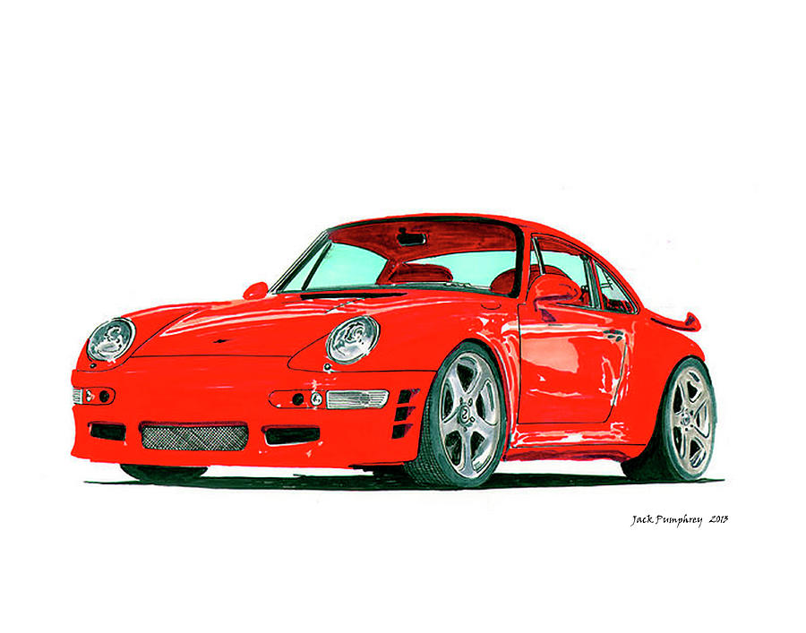 Porsche 993 Twin Turbo Painting