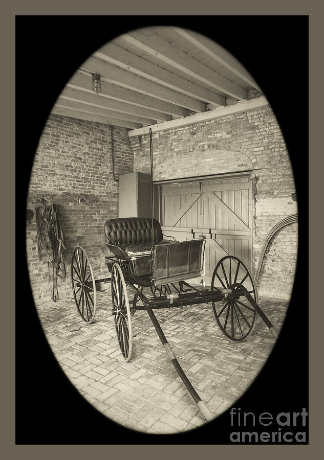 19th Century Carriage Photograph by Imagery by Charly