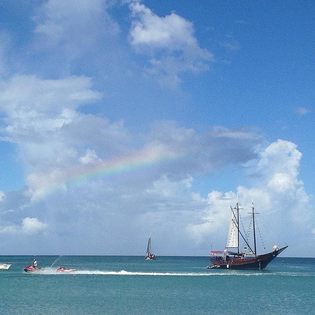 Aruba Rainbow Photograph by Julie Winters