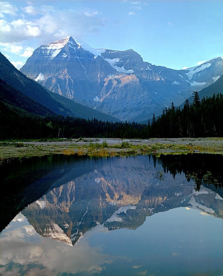 1M2415 Mount Robson Reflect Photograph by Ed Cooper Photography