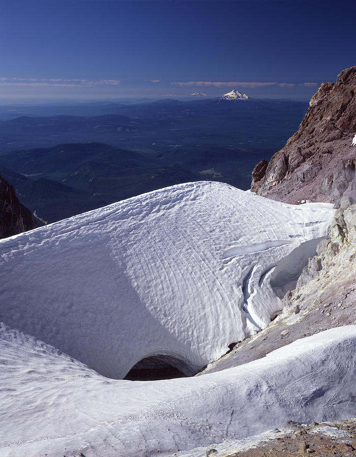 1M5140 Crater on Mt. Hood OR Photograph by Ed Cooper Photography