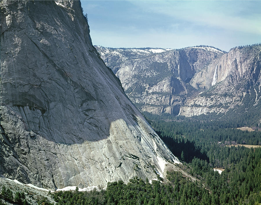 1M6739 Glacier Point Apron and Yosemite Falls Photograph by Ed Cooper Photography