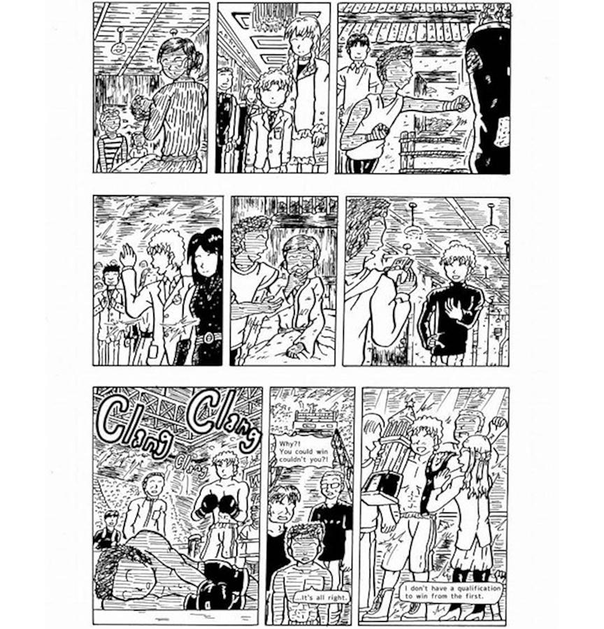 Manga Drawing - Winners qualification by Hisashi Saruta