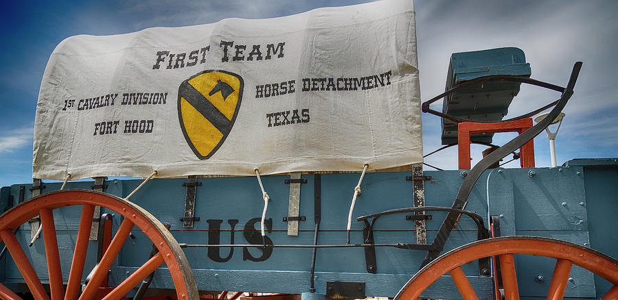 1st Cavalry Division Horse Detachment - Fort Hood Photograph by Stephen Stookey