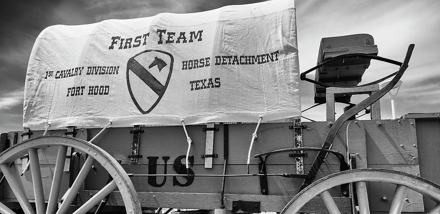 1st Cavalry Division Horse Detachment Photograph by Stephen Stookey