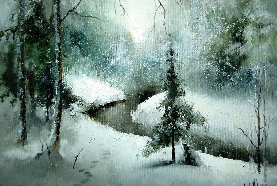 1st of January Painting by Igor Medvedev