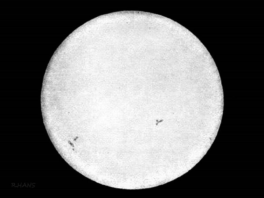 1st. Photograph Of The Sun Photograph by Rob Hans