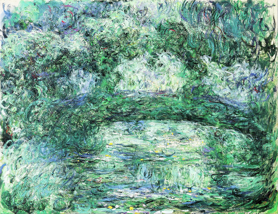 1The Japanese Bridge Painting by Oscar-Claude Monet - Fine Art America