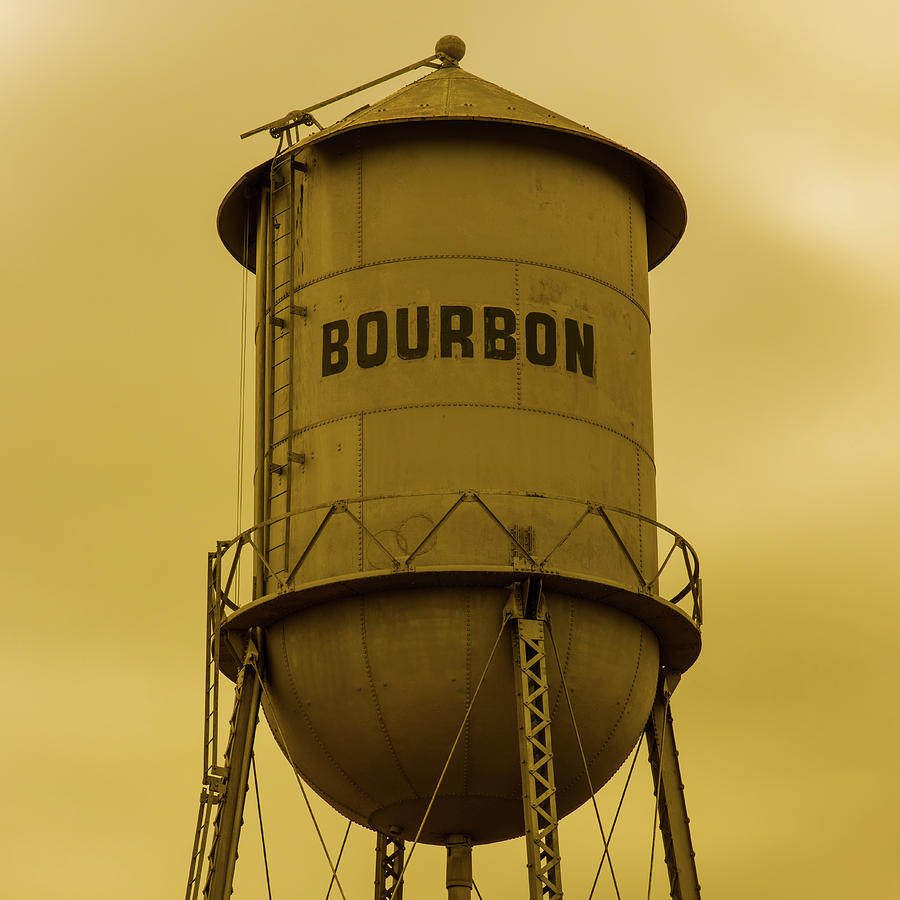 1x1 Bourbon Tower Yesteryear Art Photograph