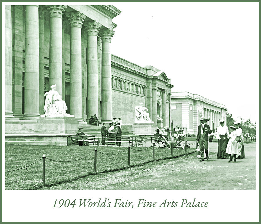 1904 Worlds Fair, Fine Arts Palace #5 Photograph by A Macarthur Gurmankin