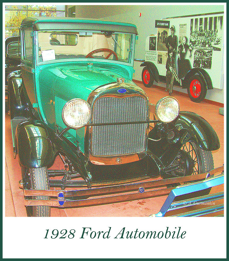 1928 Ford Automobile Photograph