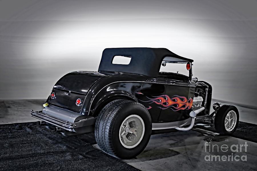 Transportation Photograph - 1932 Ford Hot Rod Roadster #2 by Dave Koontz