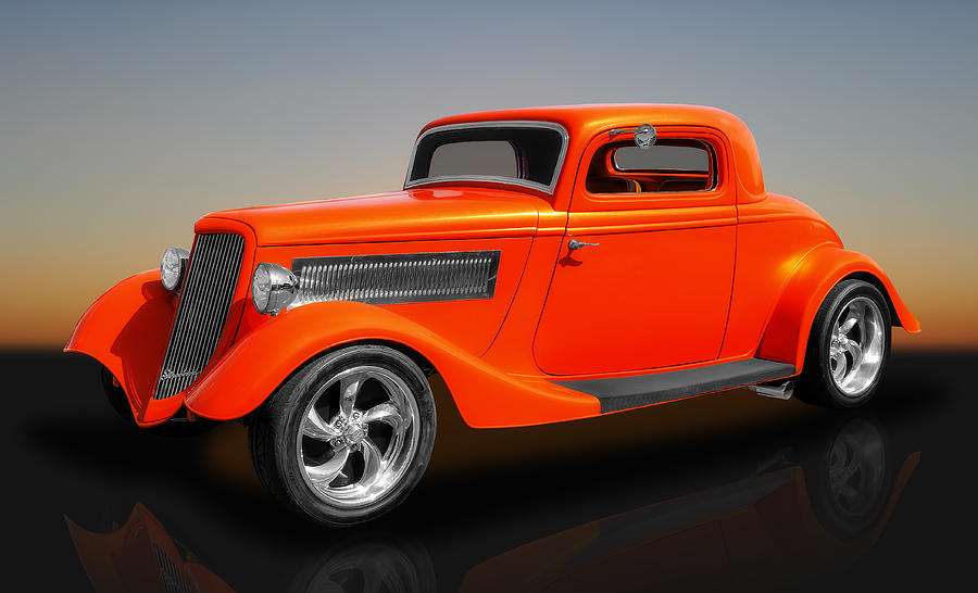 1933 Ford 3 Window Coupe #2 Photograph by Frank J Benz