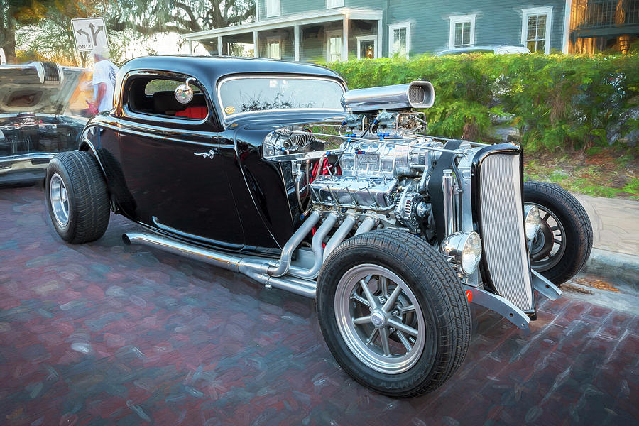 1934 Ford Hot Rod Coupe #2 Photograph by Rich Franco