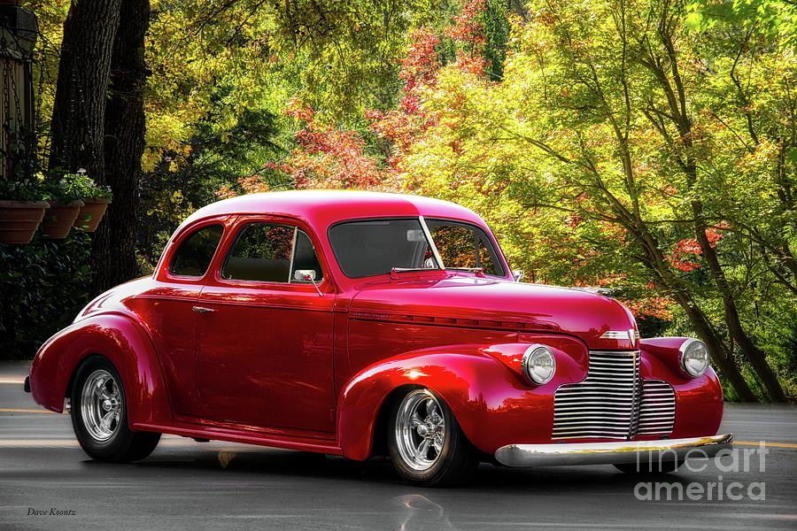 1940 Chevrolet Coupe #2 Photograph by Dave Koontz