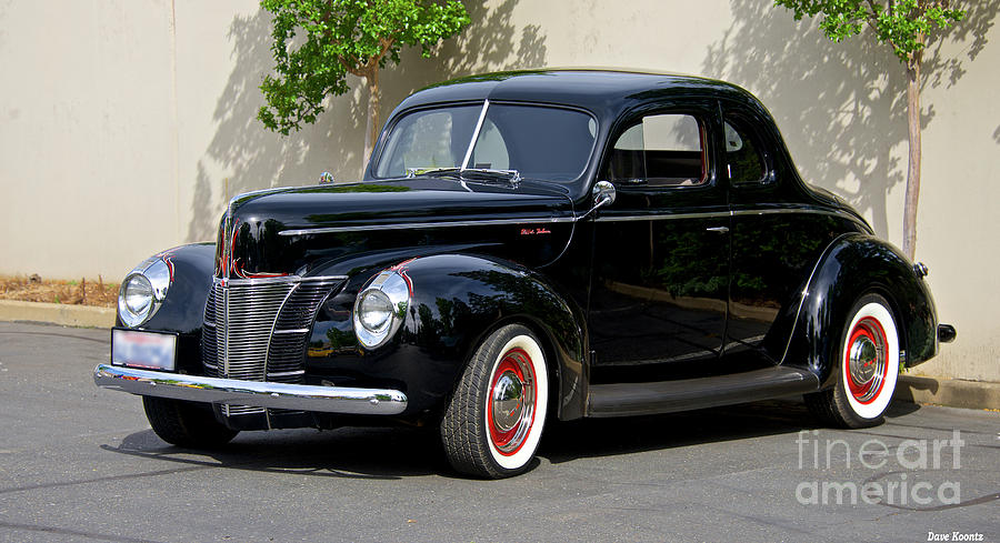 1940 Ford Deluxe Coupe II Photograph by Dave Koontz - Fine Art America