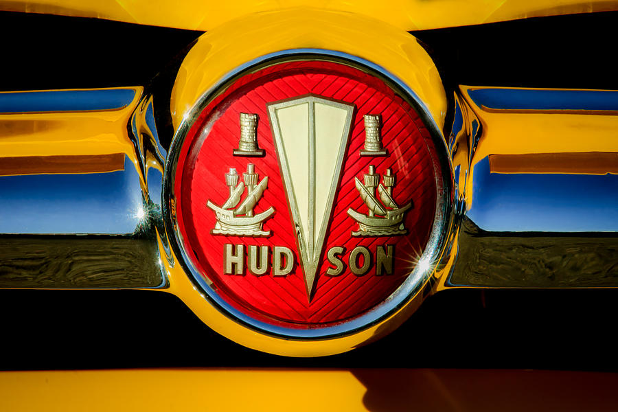 1954 Hudson Grille Emblem #2 Photograph by Jill Reger