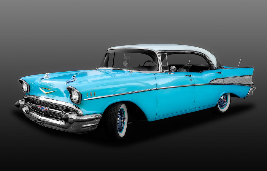 1957 Chevrolet Bel Air 4 Door Hardtop Photograph by Frank J Benz | Pixels