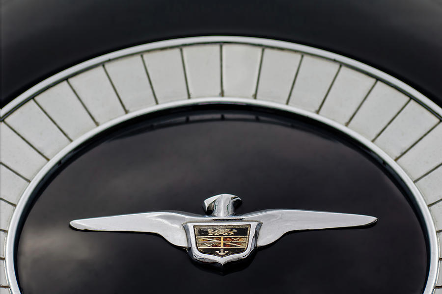 1958 Chrysler Imperial Emblem #2 Photograph by Jill Reger