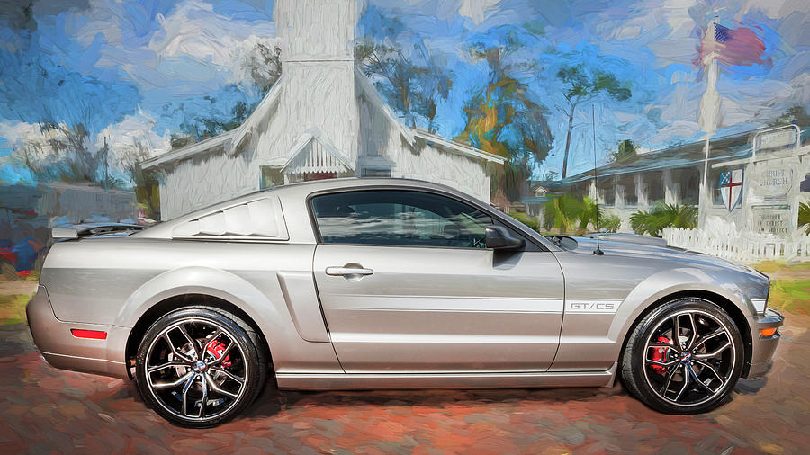 2009 Ford Shelby Mustang GT CS California Special     Photograph by Rich Franco