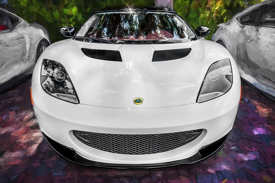 2014 Lotus Evora Coupe Painted  Photograph by Rich Franco