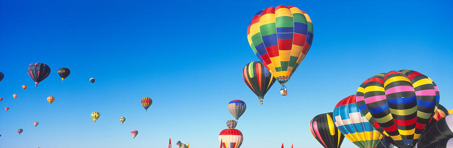 Color Image Photograph - 25th Albuquerque International Balloon by Panoramic Images