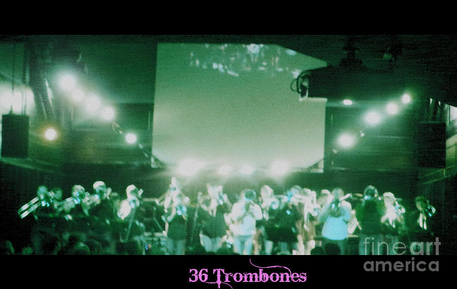 36 Trombones #1 Photograph by Kelly Awad