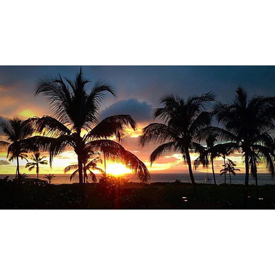 Sunset Photograph - #45daysofmakena #makena #maui #mauilife #2 by Everett Dahlmeier