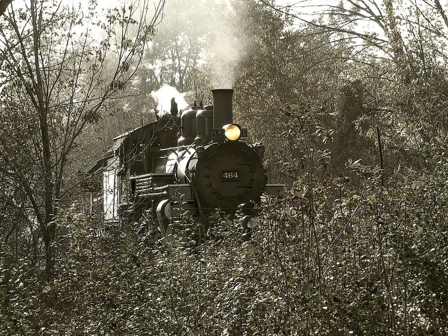 2-8-2 Steam Locomotive Photograph by Scott Hovind