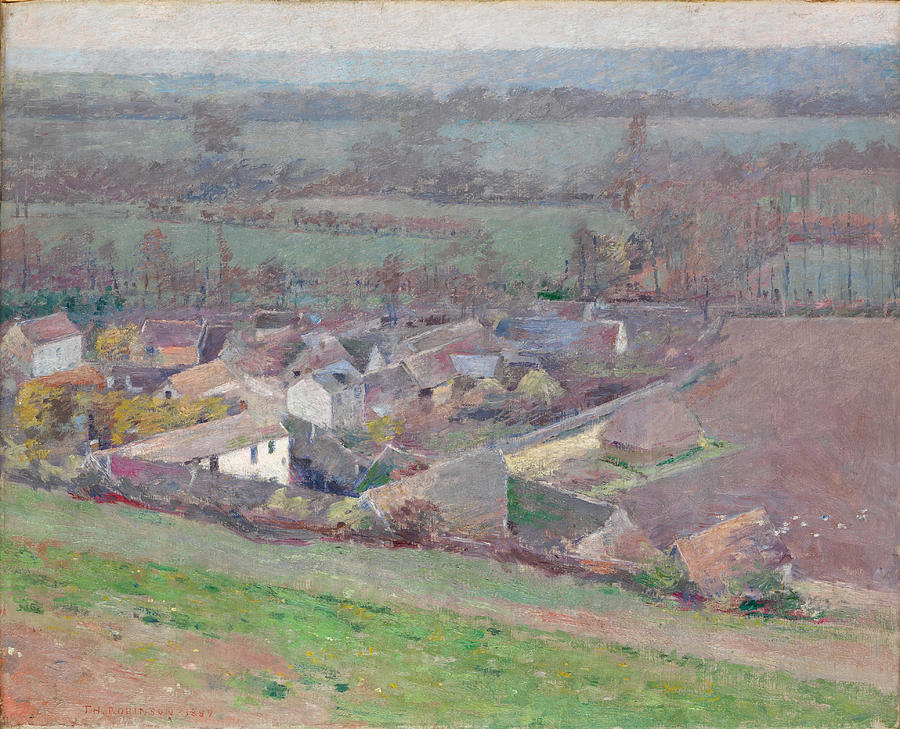  A Birds-Eye View #3 Painting by Theodore Robinson