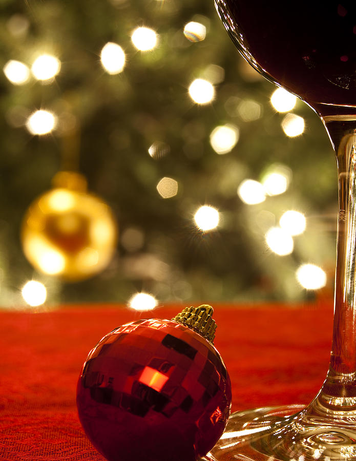 Christmas Photograph - A Drink by the Tree #2 by Andrew Soundarajan