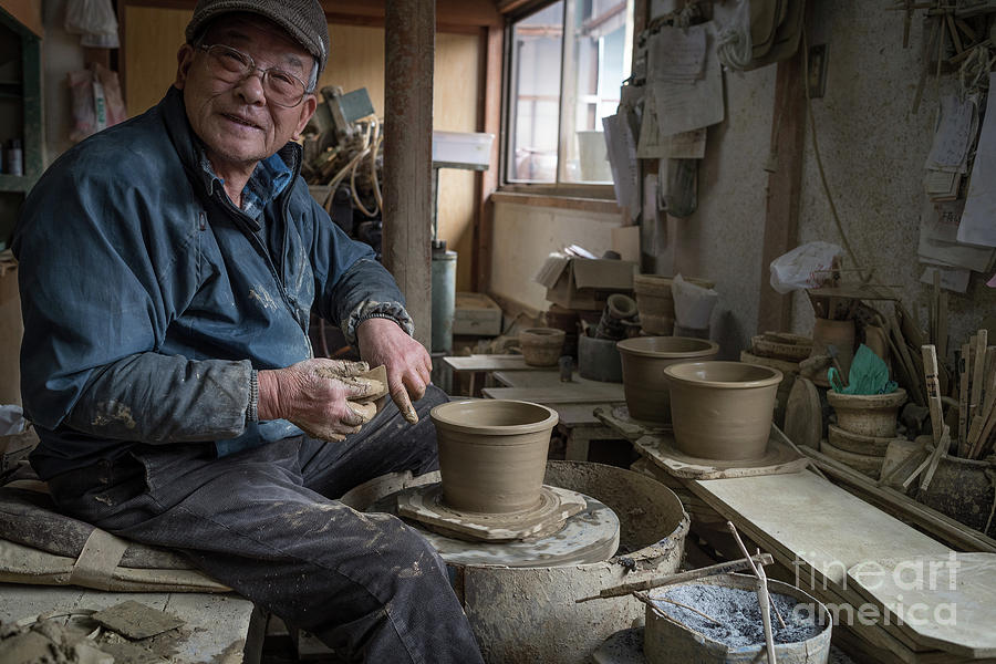 A Village Pottery Studio, Japan #1 Photograph by Perry Rodriguez