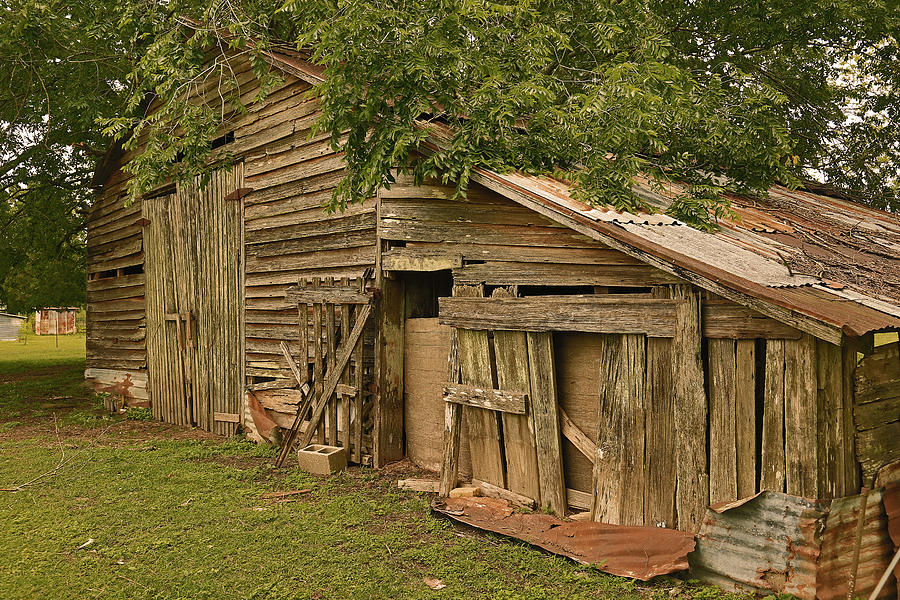 Abandoned Barn Photograph by Ronald Olivier - Fine Art America