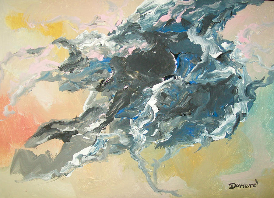 Abstract #05 #2 Painting by Raymond Doward